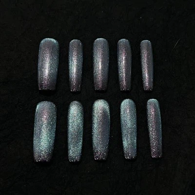 Kassisilma geel ühevärvilised küüned