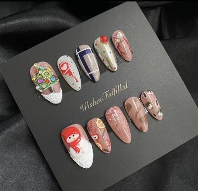 Impress Press On Nails jõulud