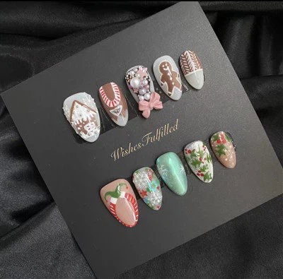 Roosad jõuluakrüülküüned